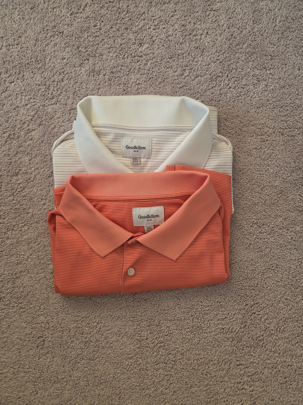 Goodfellow & Co Men's Polo Shirt Size 3XL Bundle Lot of 2 Pre Owned EUC
